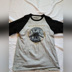Mastodon limited edition raglan shirt.